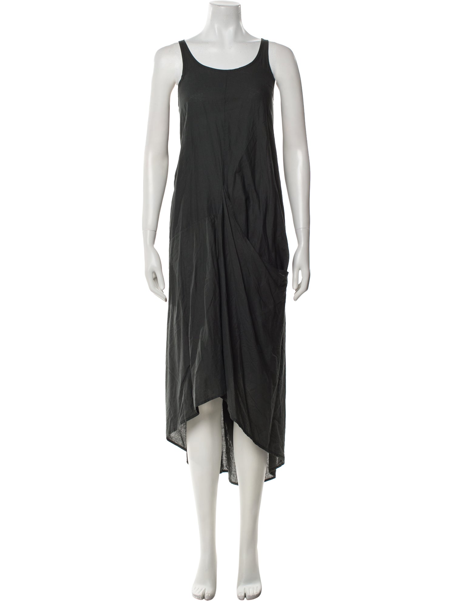 Ivan Grundahl Scoop Neck Long Dress