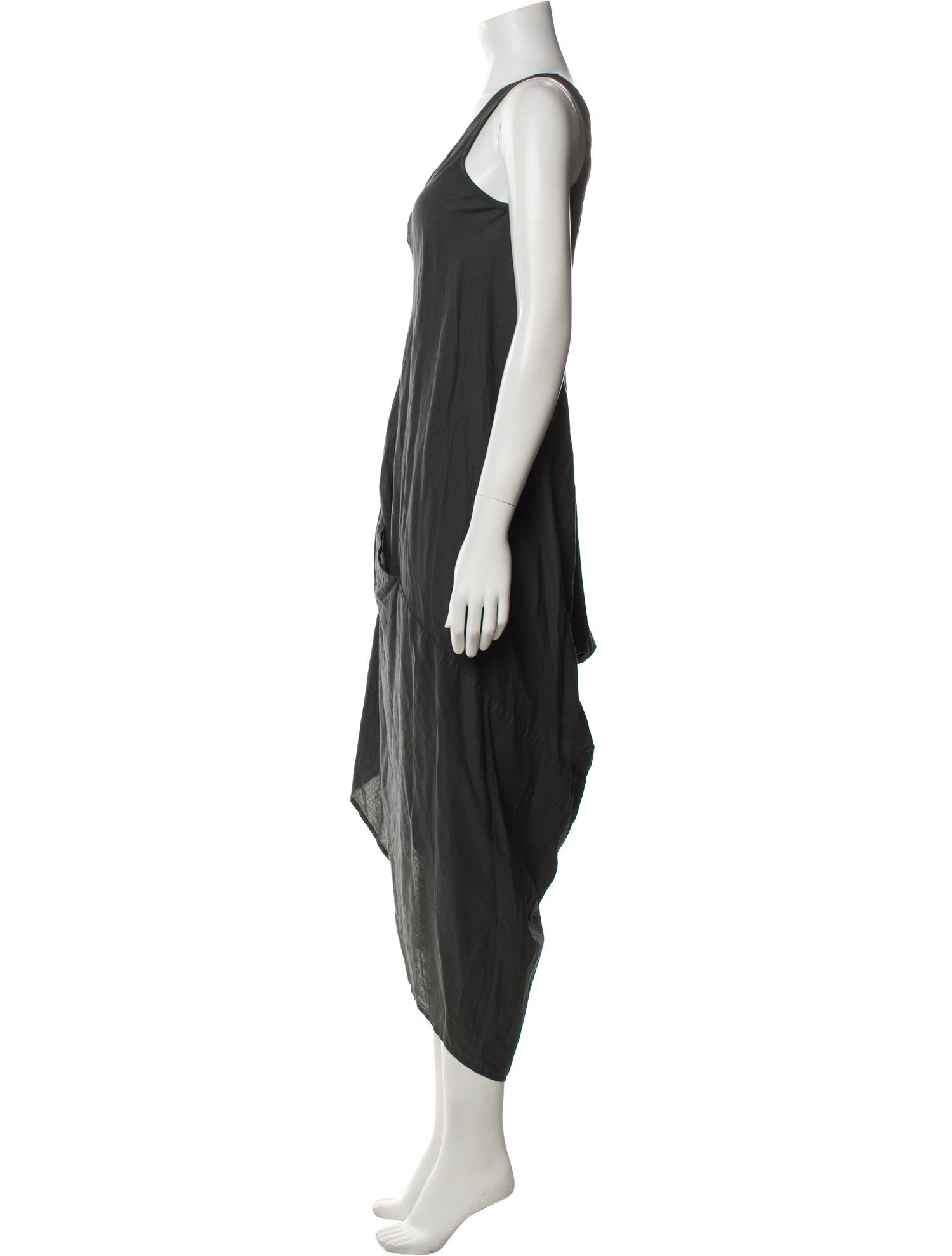 Ivan Grundahl Scoop Neck Long Dress