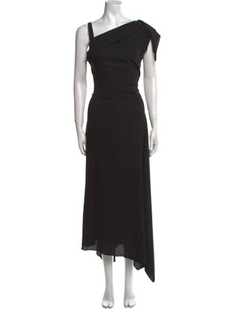 Ivan Grundahl One-Shoulder Long Dress