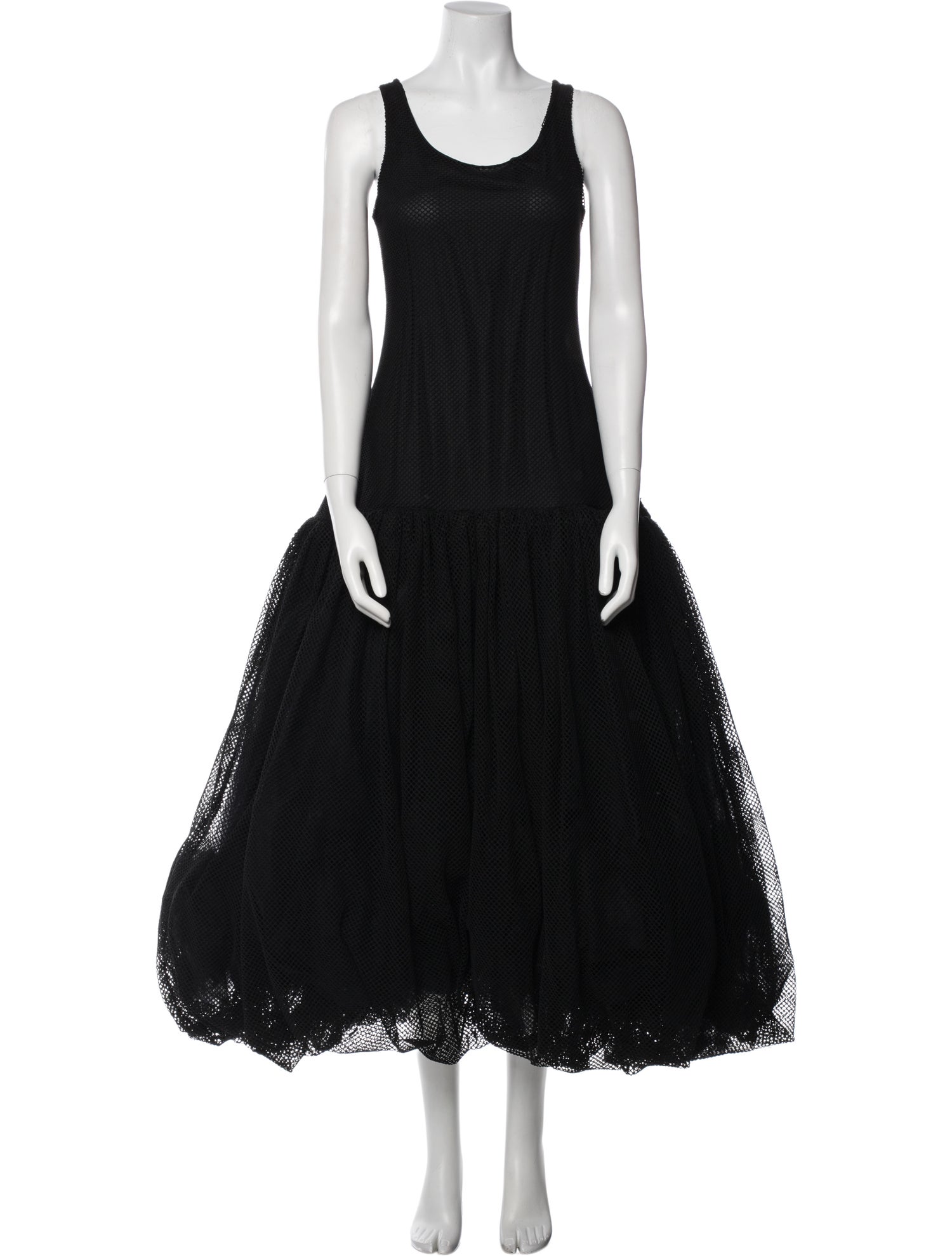 Ivan Grundahl Scoop Neck Long Dress