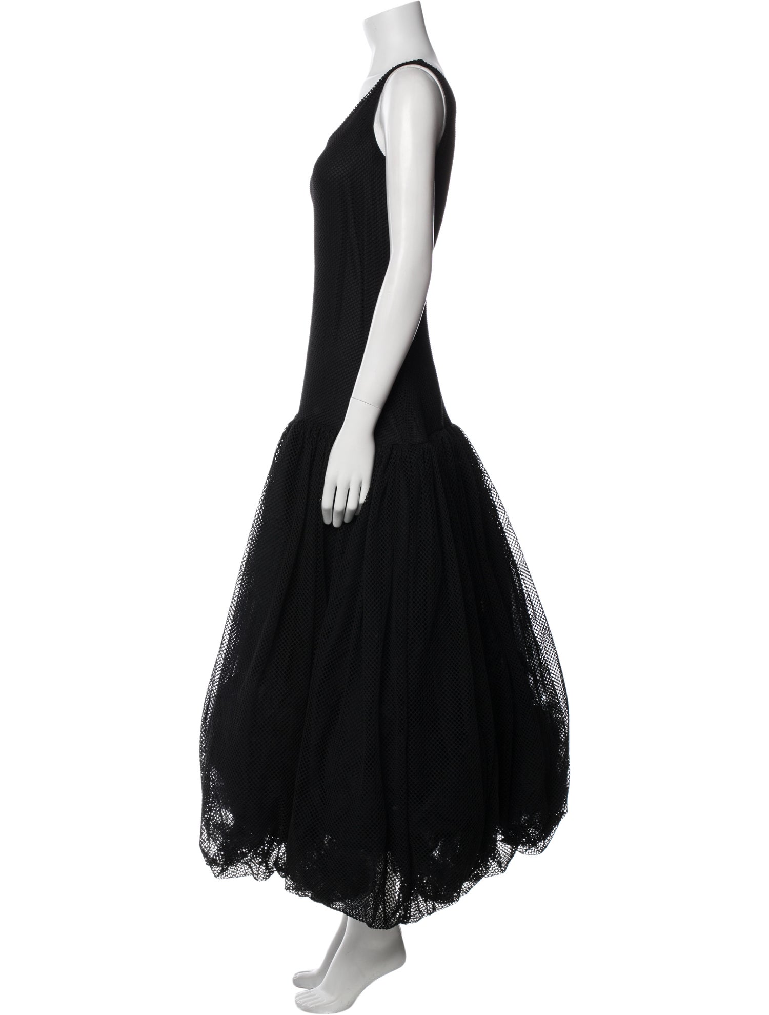 Ivan Grundahl Scoop Neck Long Dress