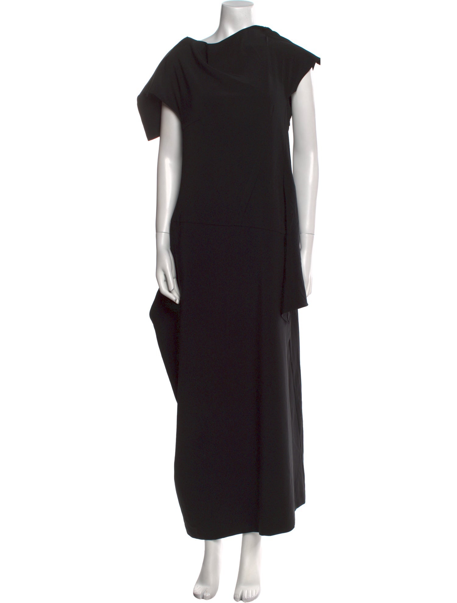 Ivan Grundahl Cowl Neck Long Dress