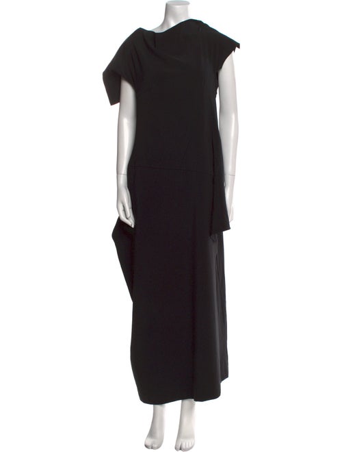 Ivan Grundahl Cowl Neck Long Dress