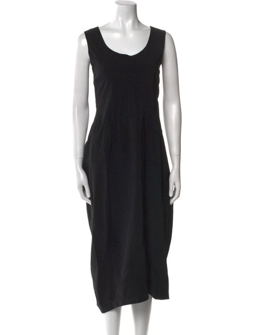 Ivan Grundahl Scoop Neck Long Dress