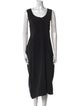 Ivan Grundahl Scoop Neck Long Dress