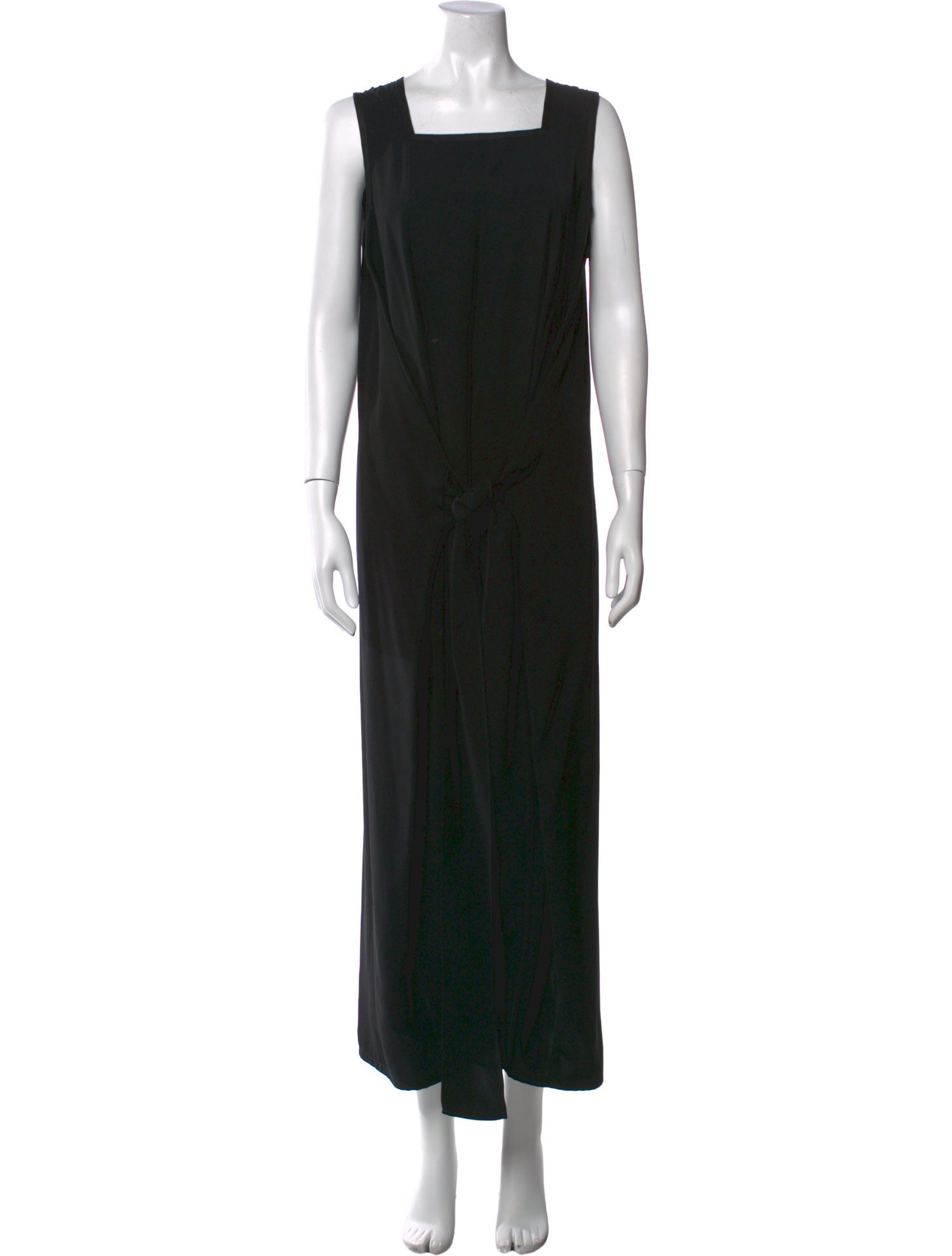 Ivan Grundahl Square Neckline Long Dress