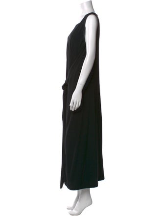 Ivan Grundahl Square Neckline Long Dress