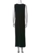 Ivan Grundahl Square Neckline Long Dress
