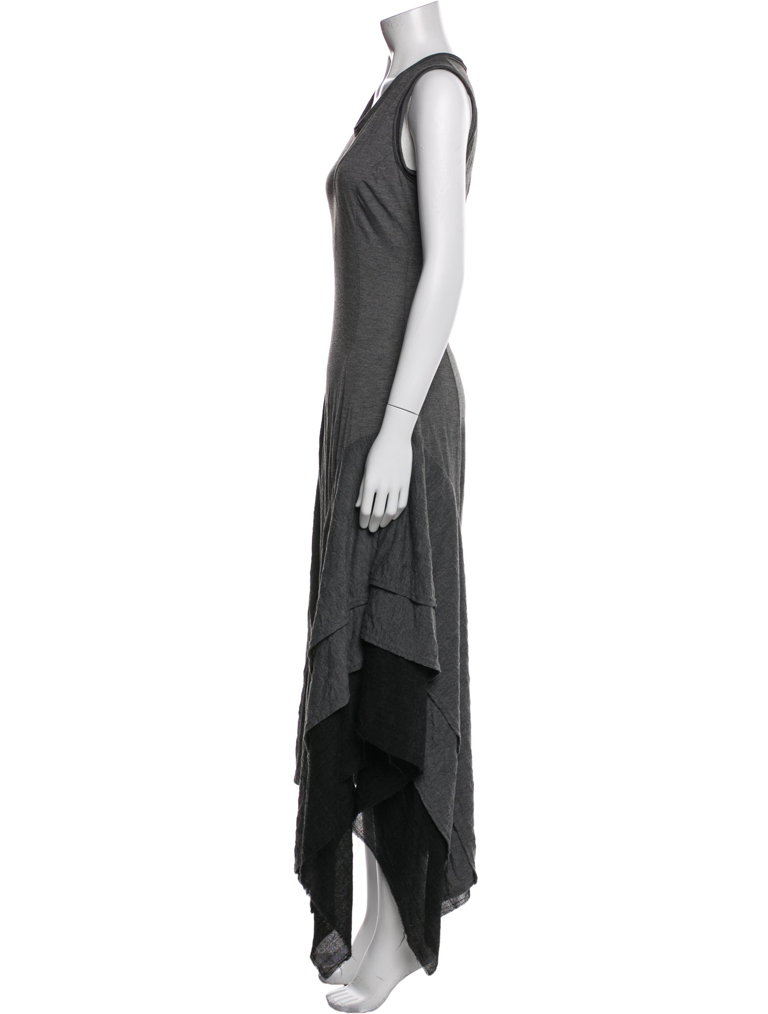 Ivan Grundahl Scoop Neck Long Dress