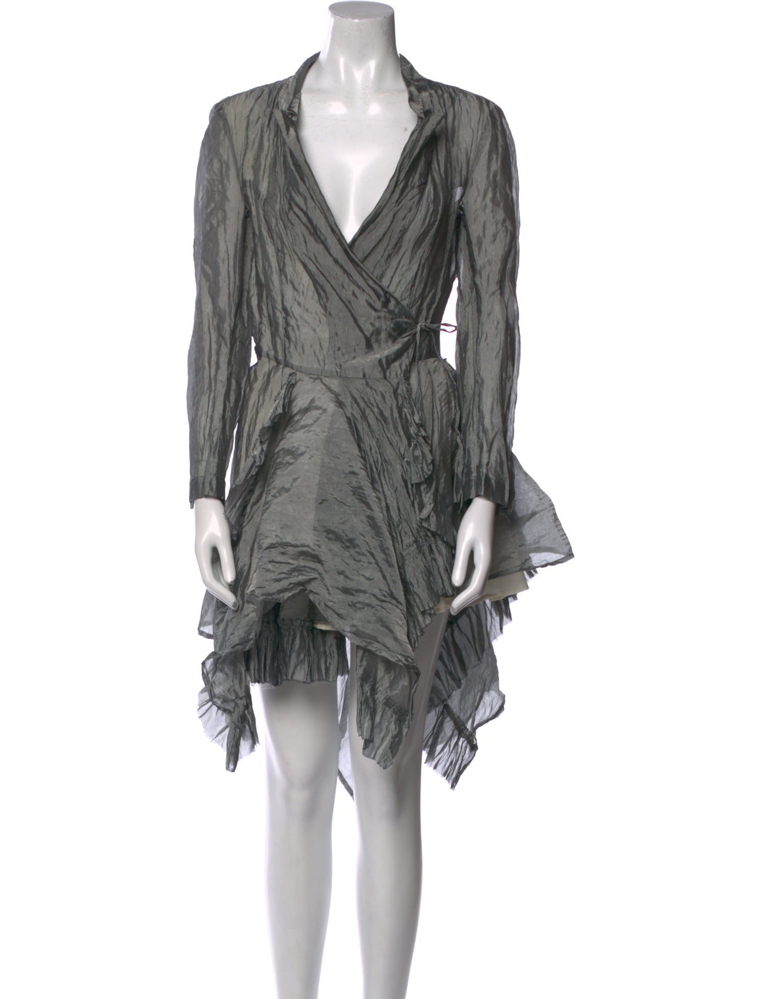 Ivan Grundahl V-Neck Knee-Length Dress