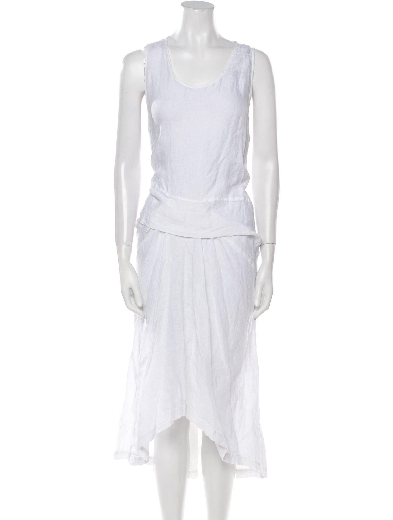 Ivan Grundahl Linen Midi Length Dress