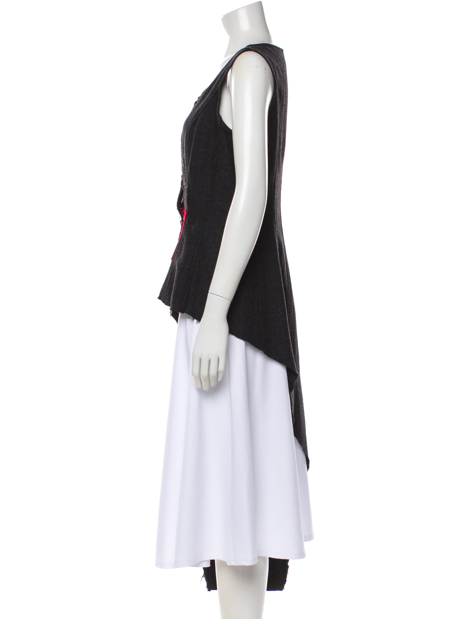 Ivan Grundahl Plaid Print Crew Neck Top