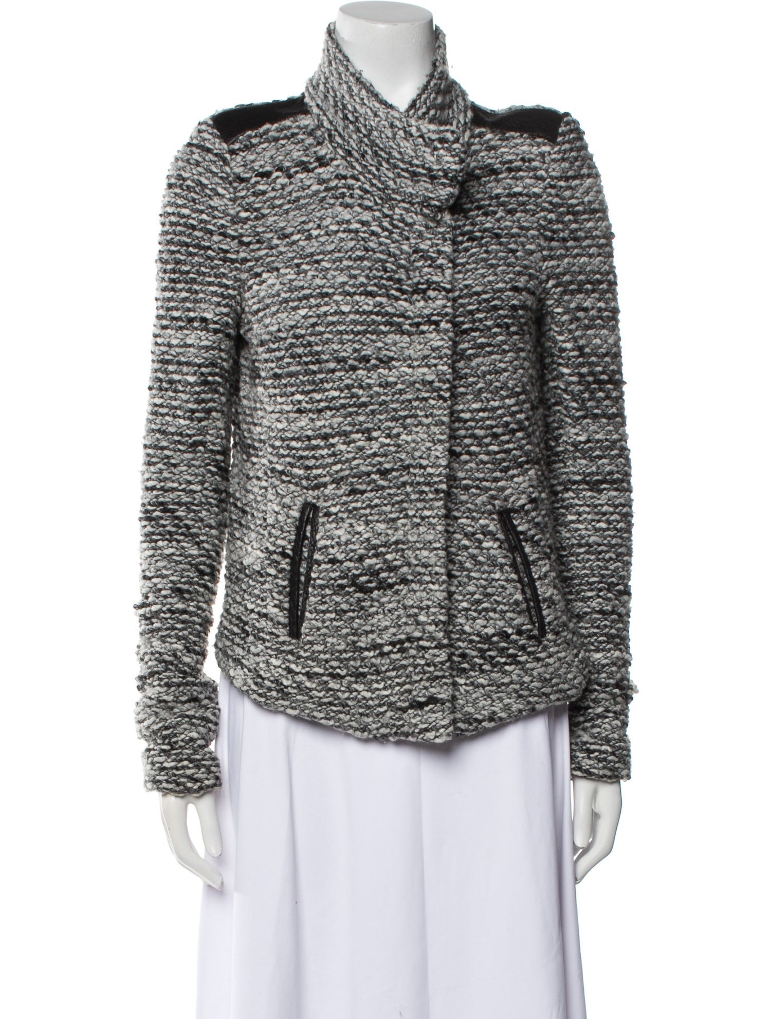 IRO x Violet & Grace Tweed Pattern Evening Jacket