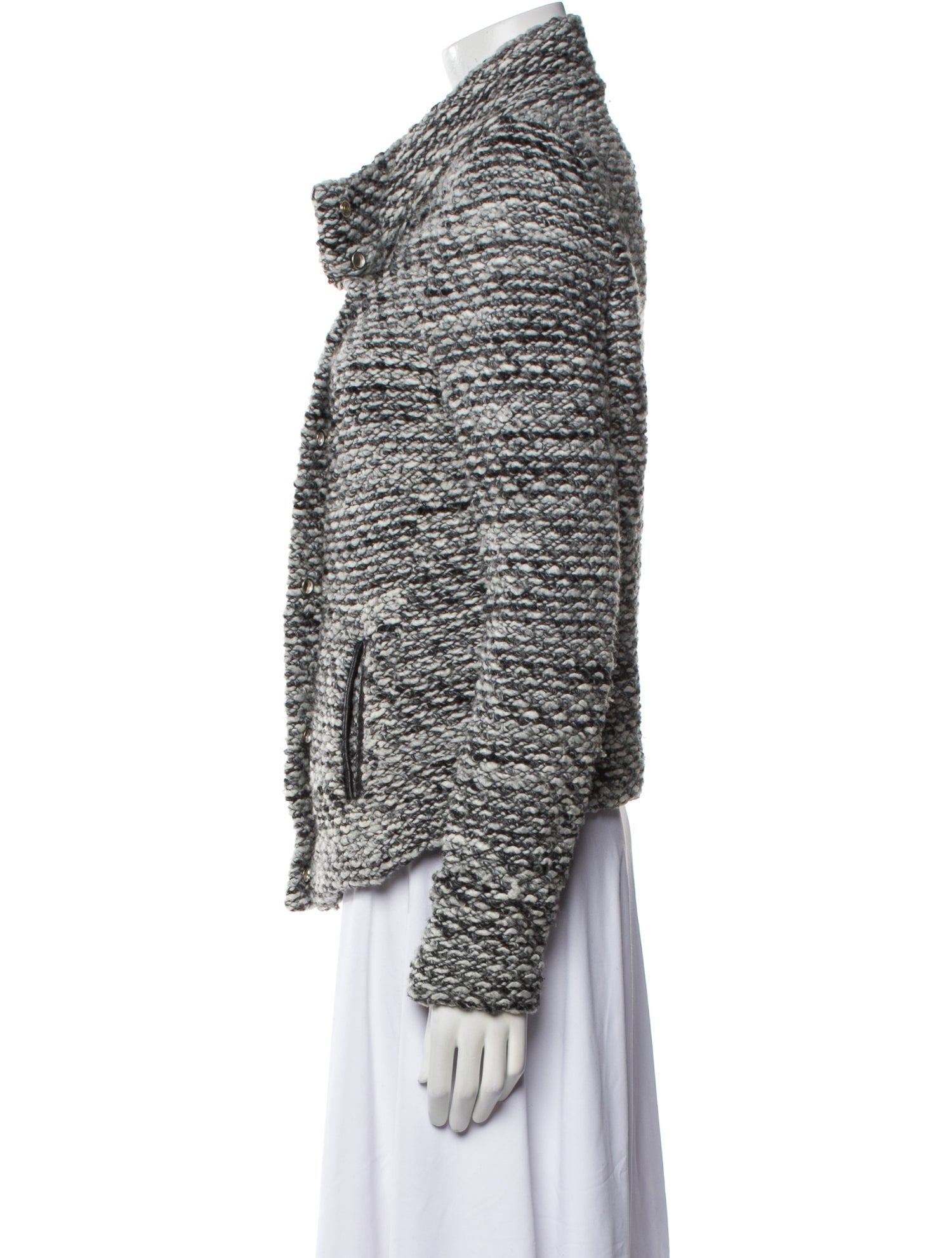 IRO x Violet & Grace Tweed Pattern Evening Jacket