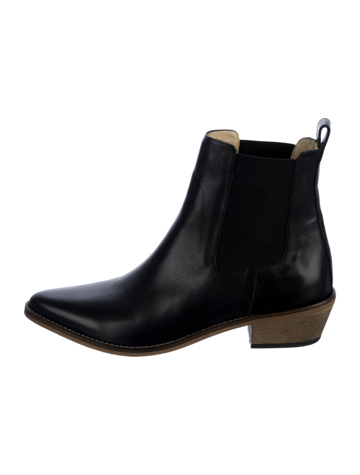 Ivylee Leather Chelsea Boots