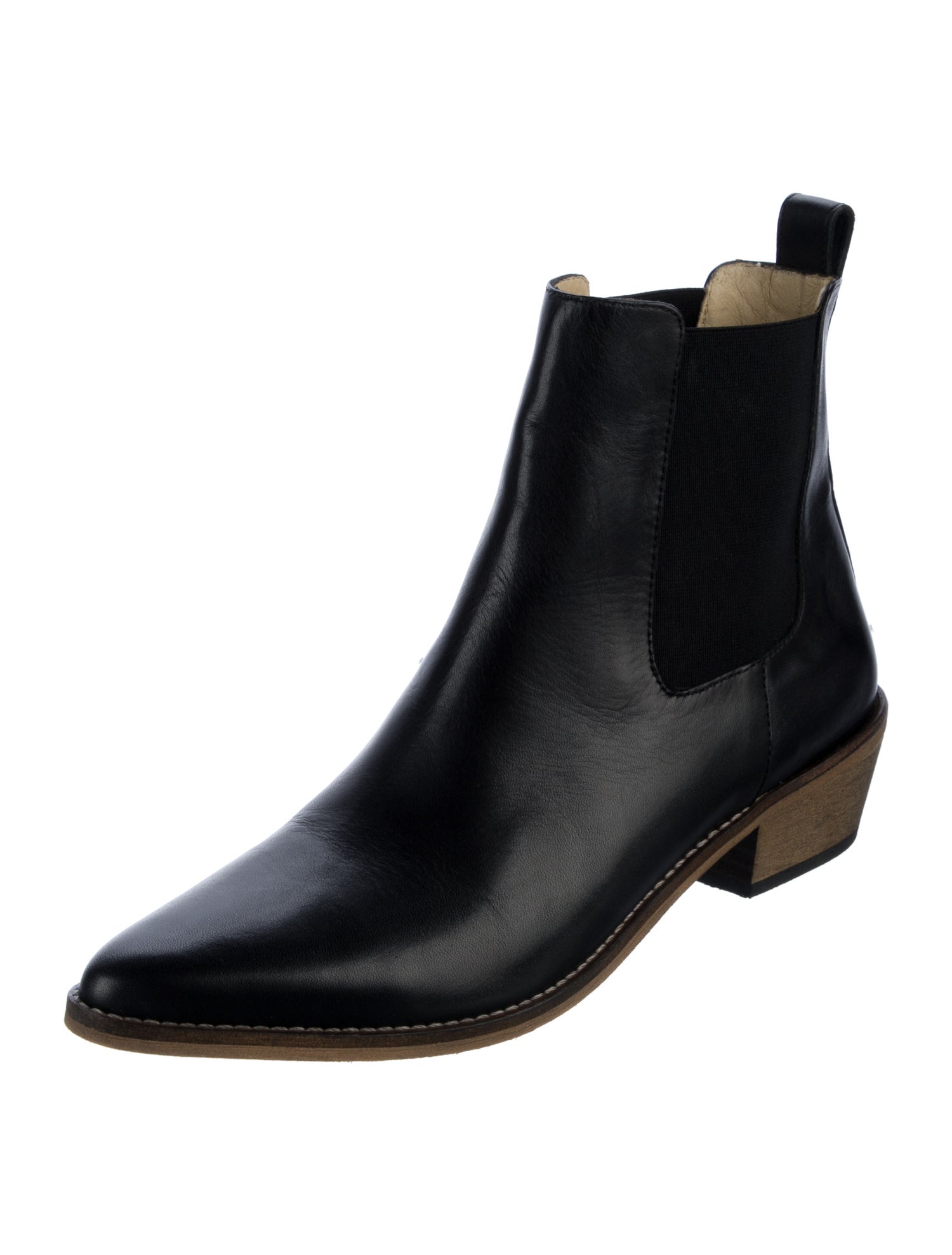 Ivylee Leather Chelsea Boots