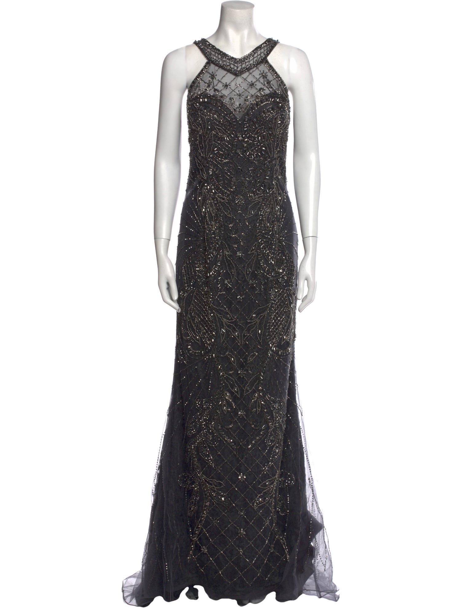 Ivonne D V-Neck Long Dress