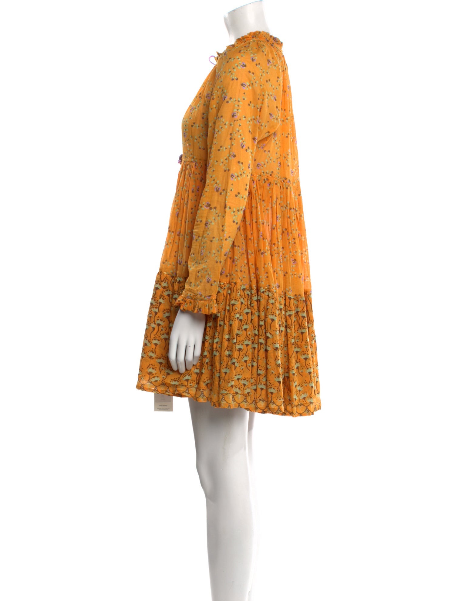 Ivonne D Floral Print Mini Dress