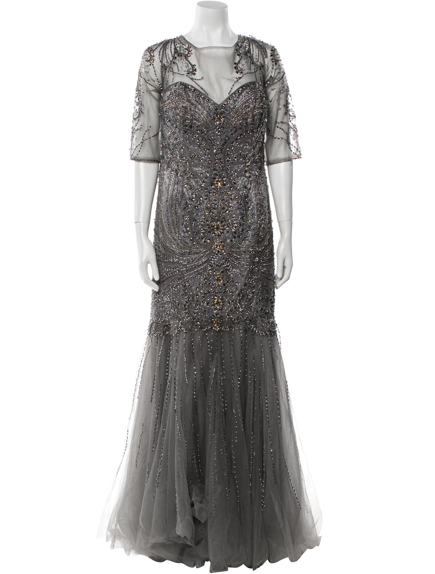 Ivonne D V-Neck Long Dress