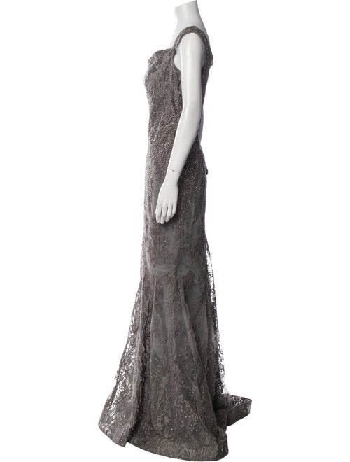 Ivonne D Cowl Neck Long Dress