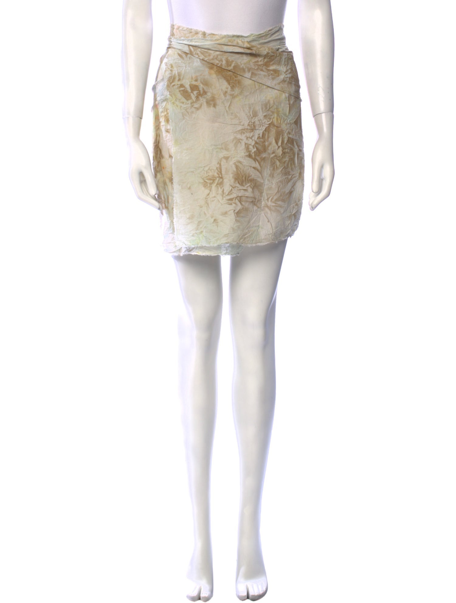 Ilana Wolf Floral Print Knee-Length Skirt