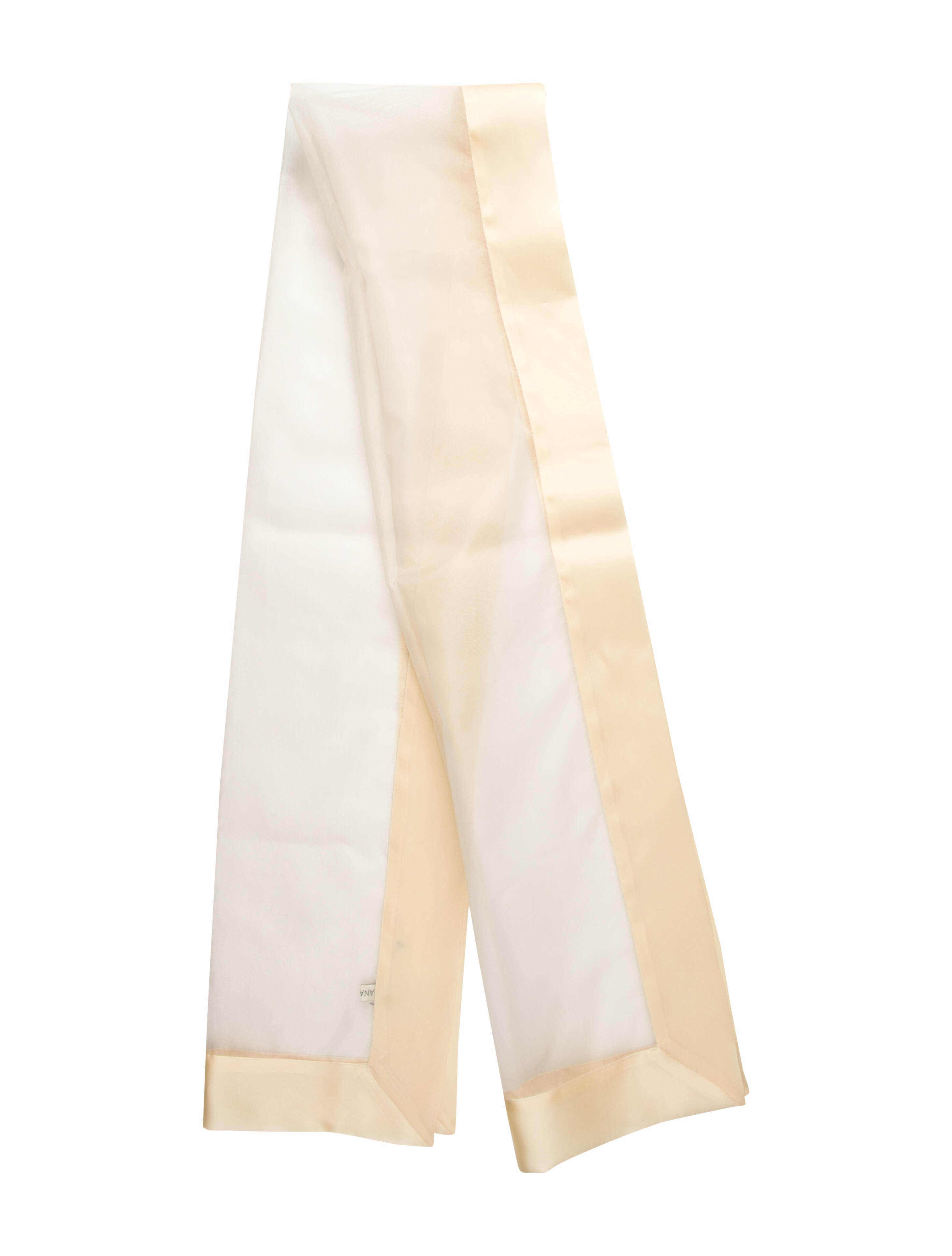 Ilana Wolf Silk Colorblock Pattern Scarf