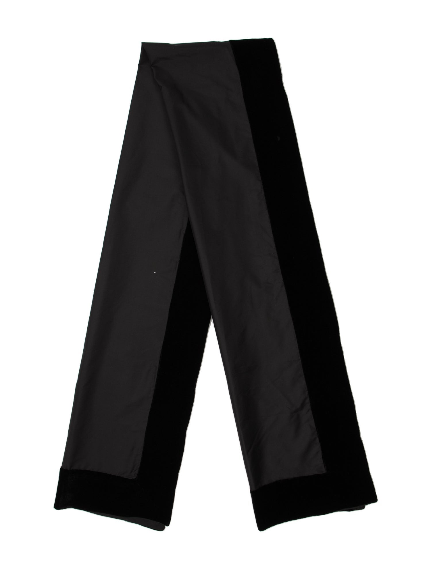 Ilana Wolf Silk Colorblock Pattern Scarf