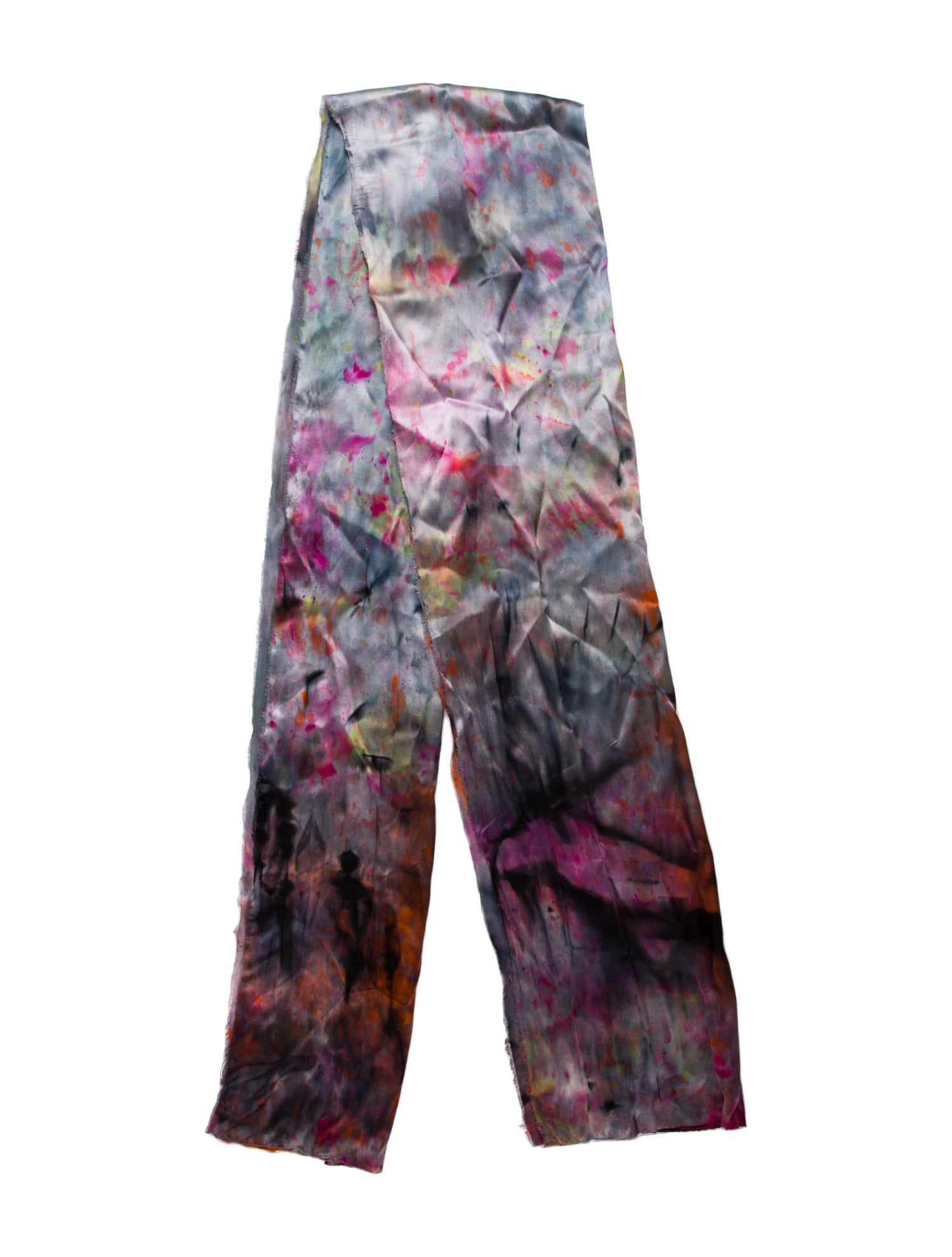 Ilana Wolf Silk Floral Print Scarf