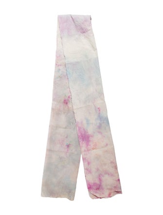 Ilana Wolf Tie-Dye Print Scarf