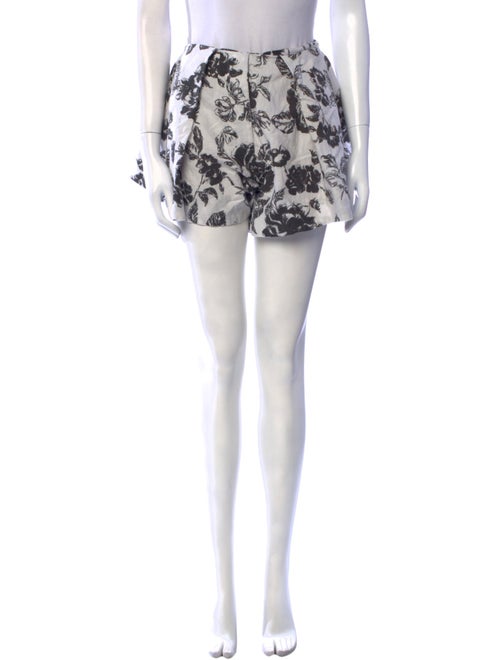 Isla & White Linen Mini Shorts