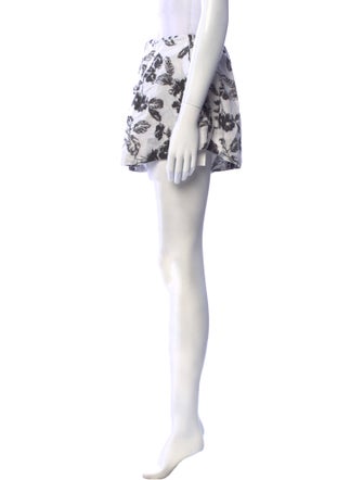 Isla & White Linen Mini Shorts