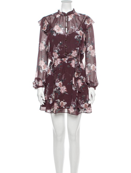 Intermix Silk Mini Dress