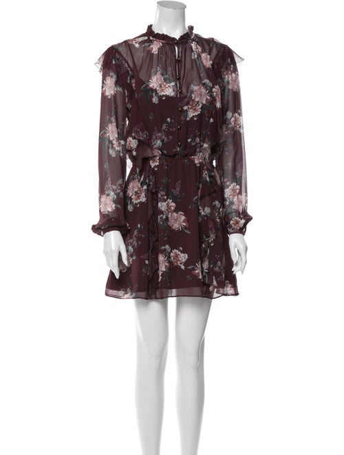 Intermix Silk Mini Dress