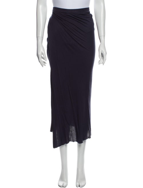 Intermix Midi Length Skirt Blue
