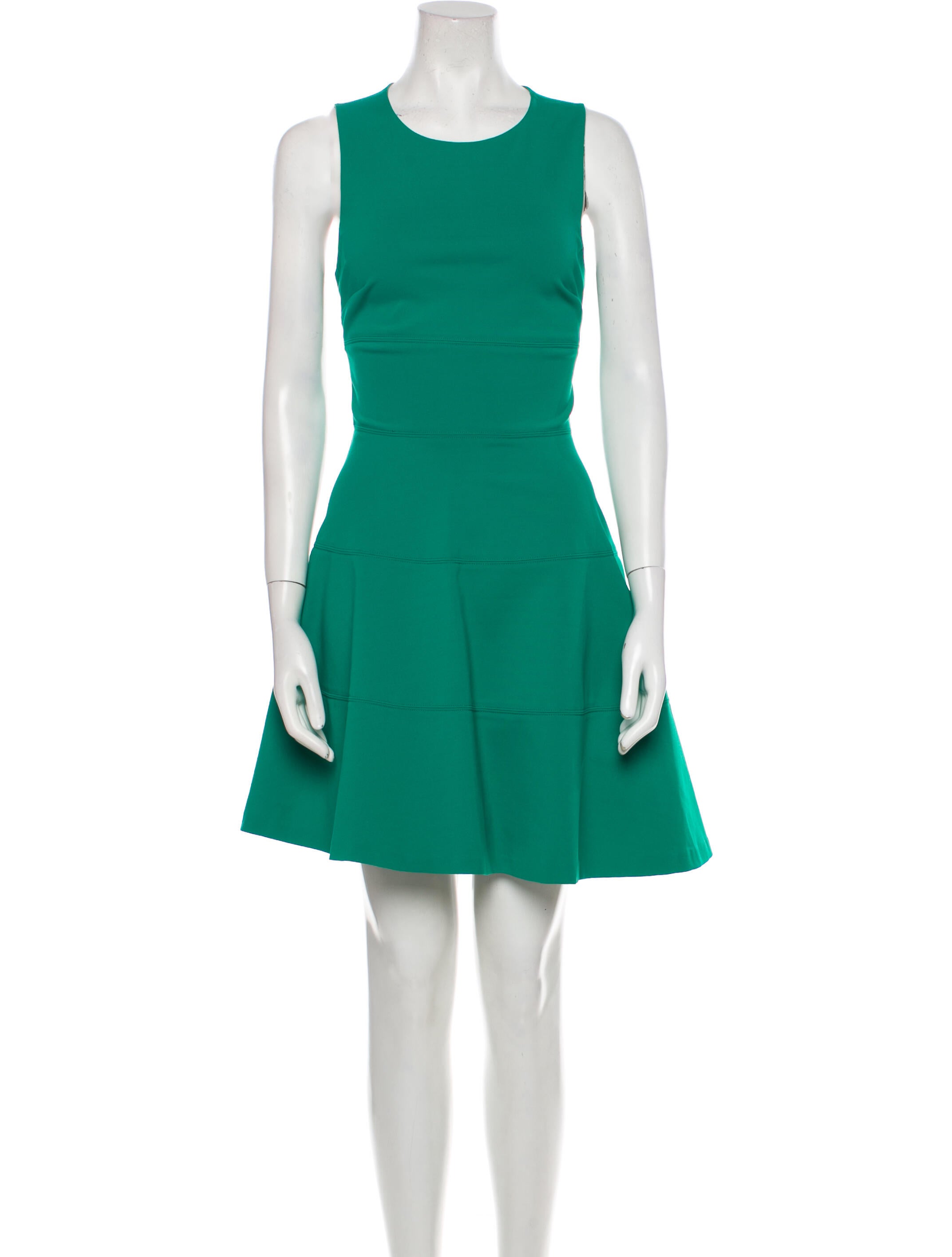 Intermix Crew Neck Mini Dress