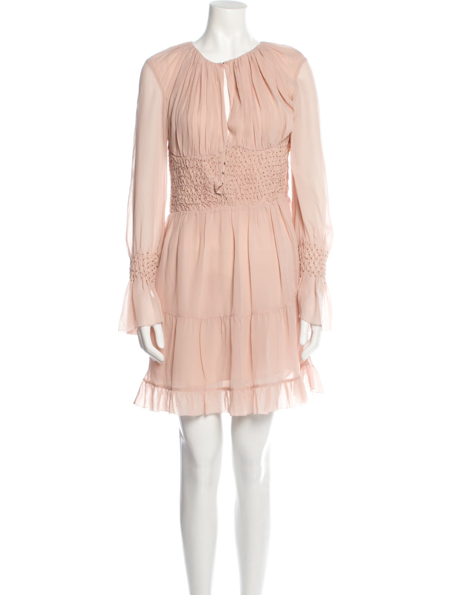 Intermix Silk Mini Dress