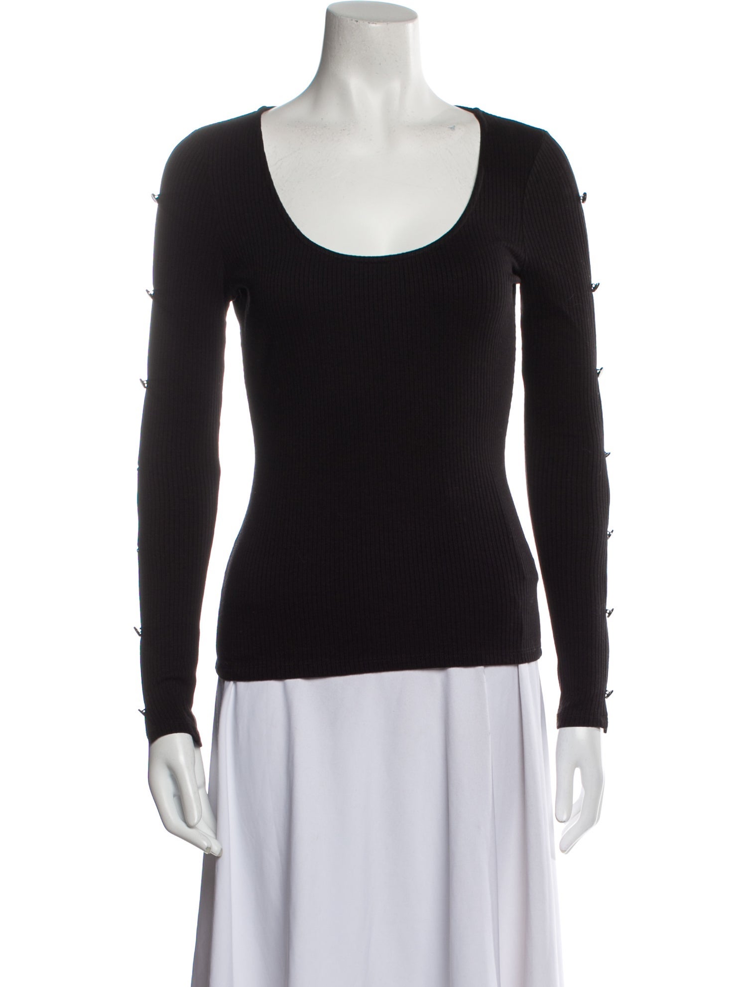 Intermix Scoop Neck Sweater w/ Tags