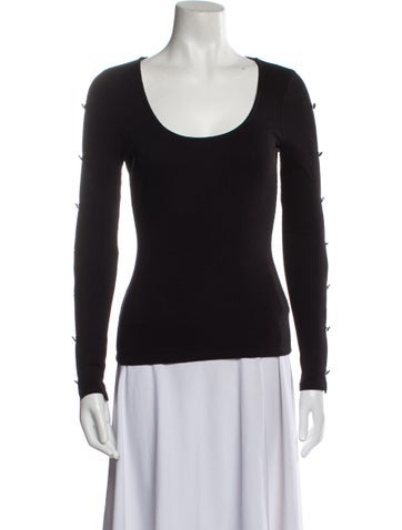 Intermix Knitwear Scoop Neck Sweater Petite