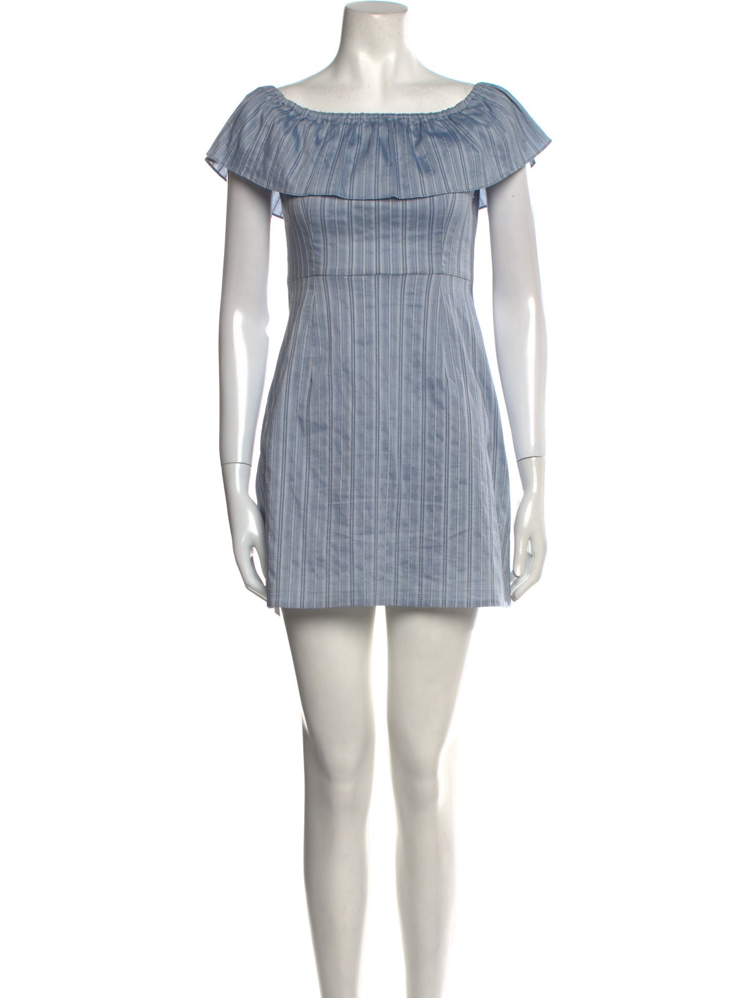 Intermix Striped Mini Dress