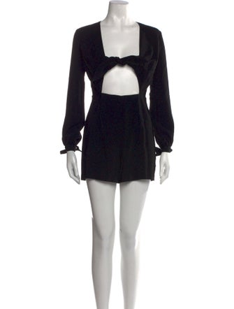 Intermix Square Neckline Romper