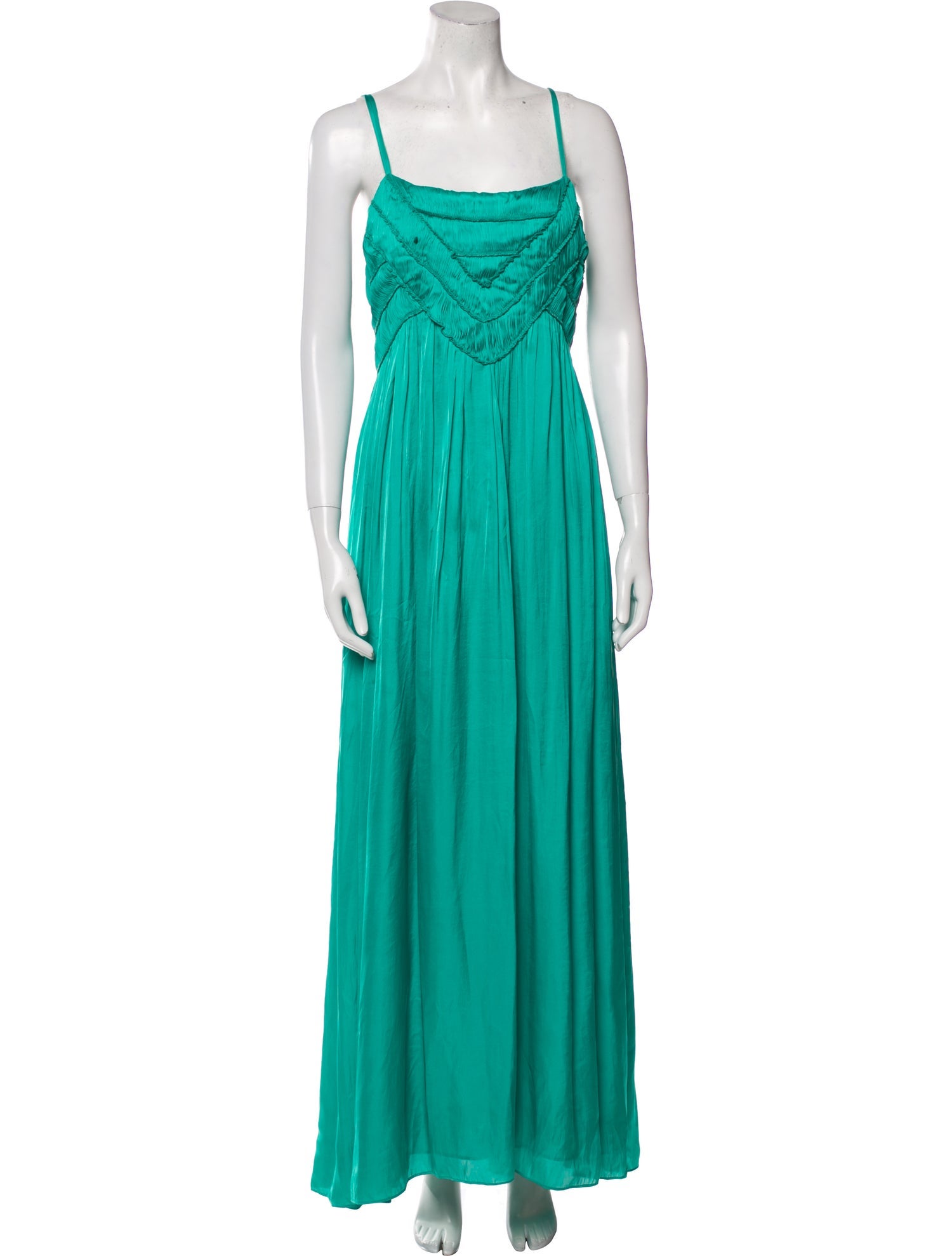 Intermix Square Neckline Long Dress