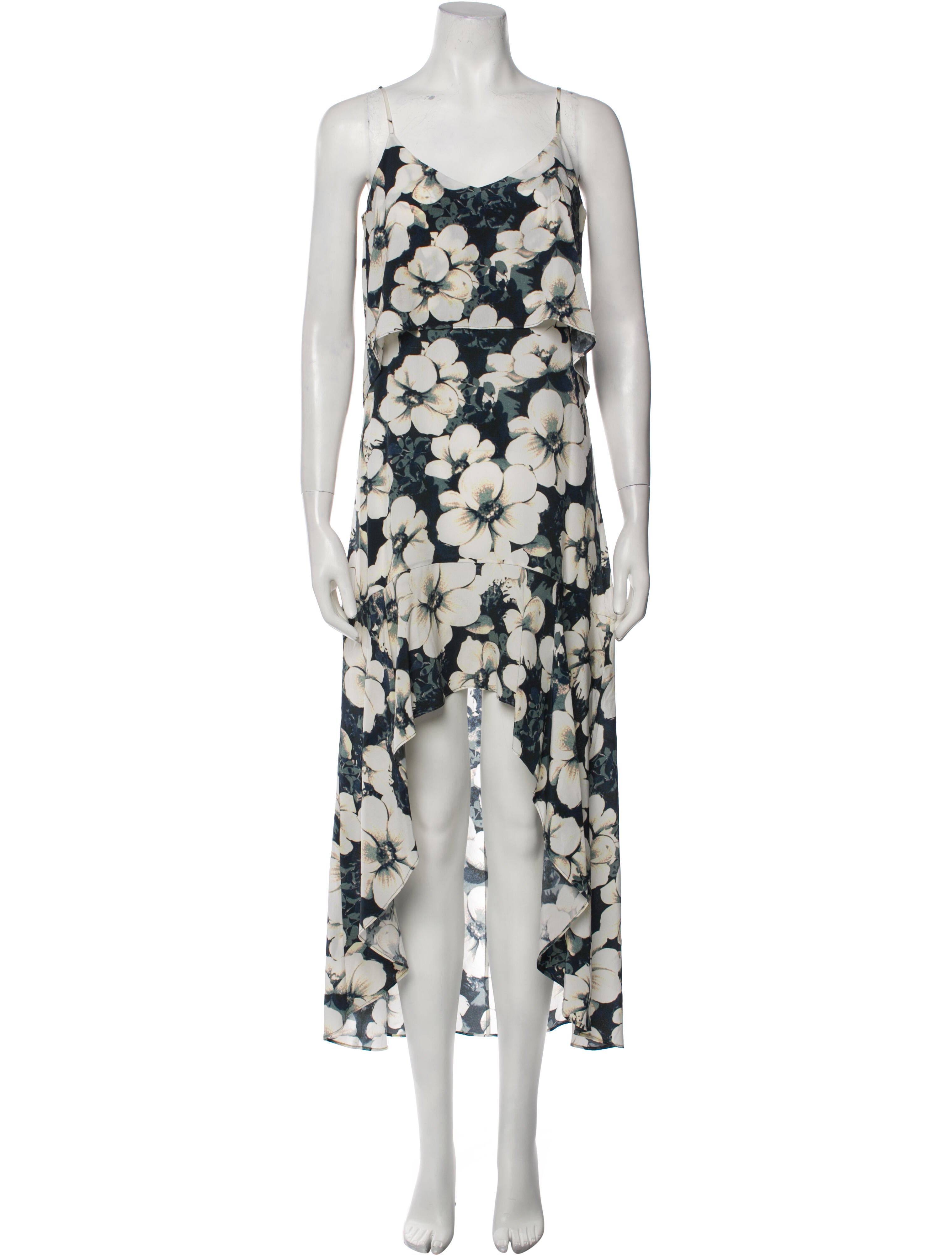 Intermix Floral Print Long Dress