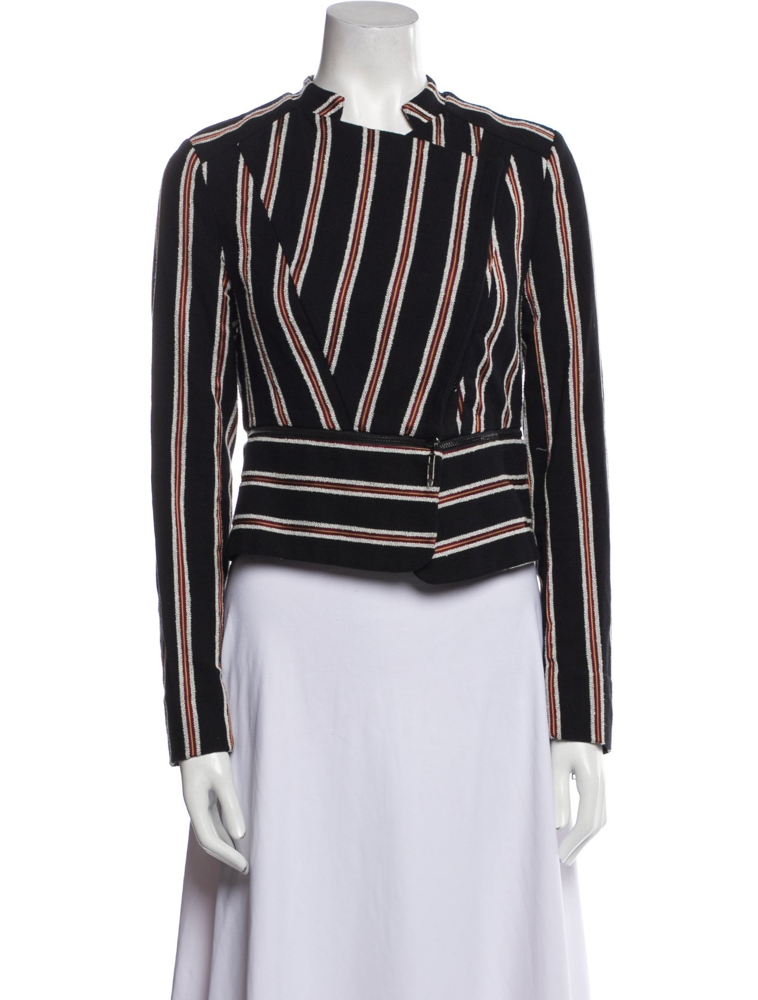 Intermix Striped Evening Jacket