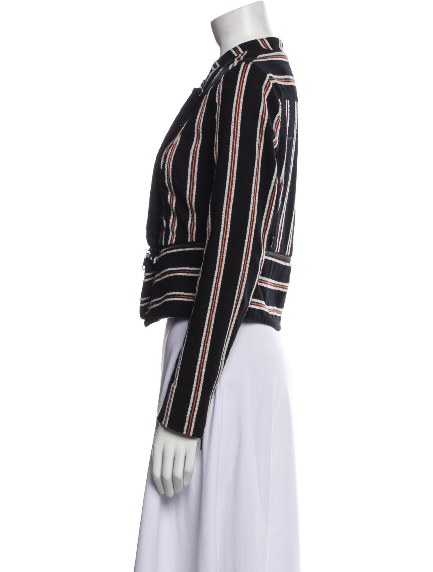 Intermix Striped Evening Jacket