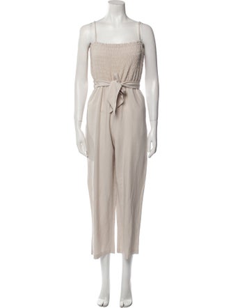 Intermix Square Neckline Jumpsuit