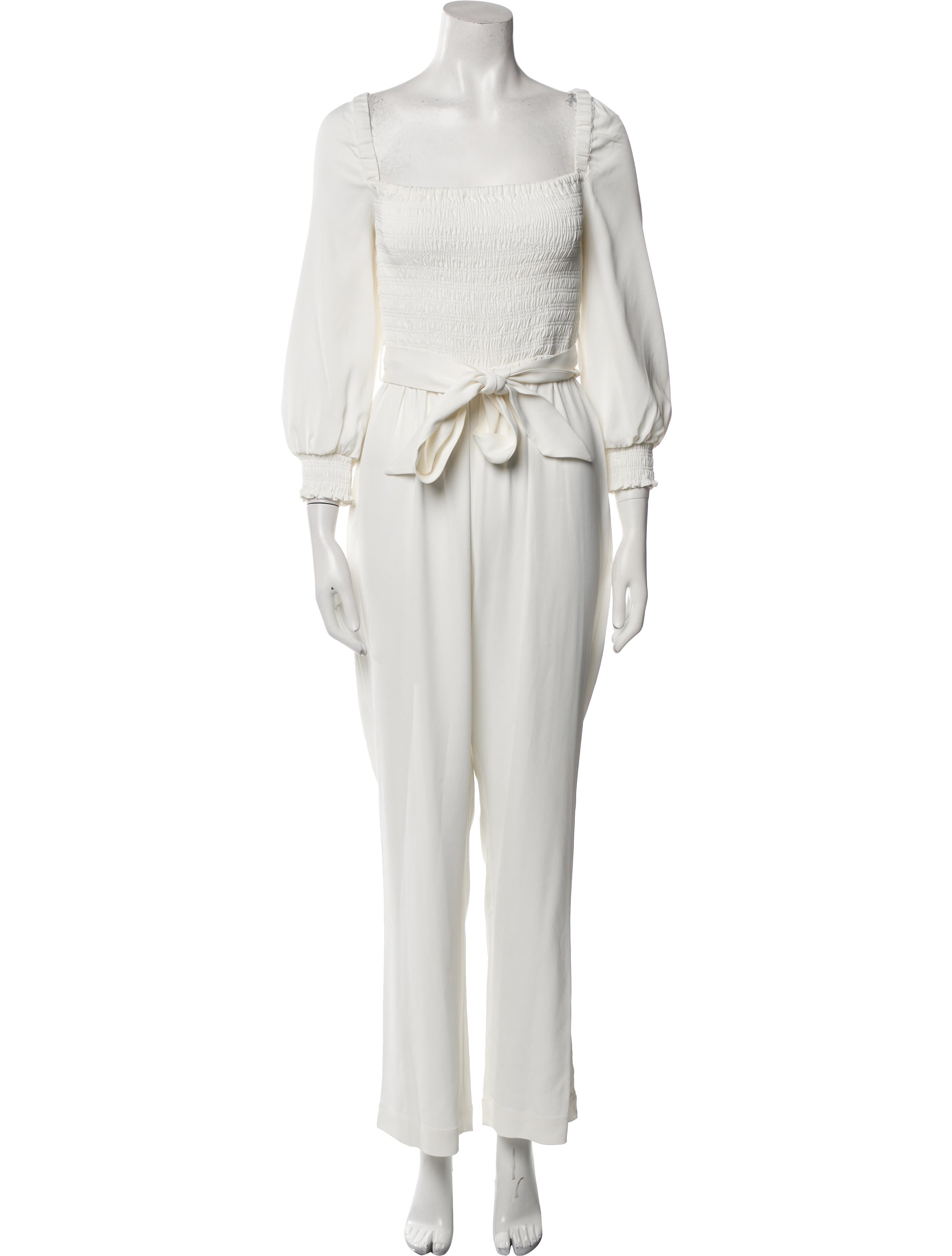 Intermix Square Neckline Jumpsuit