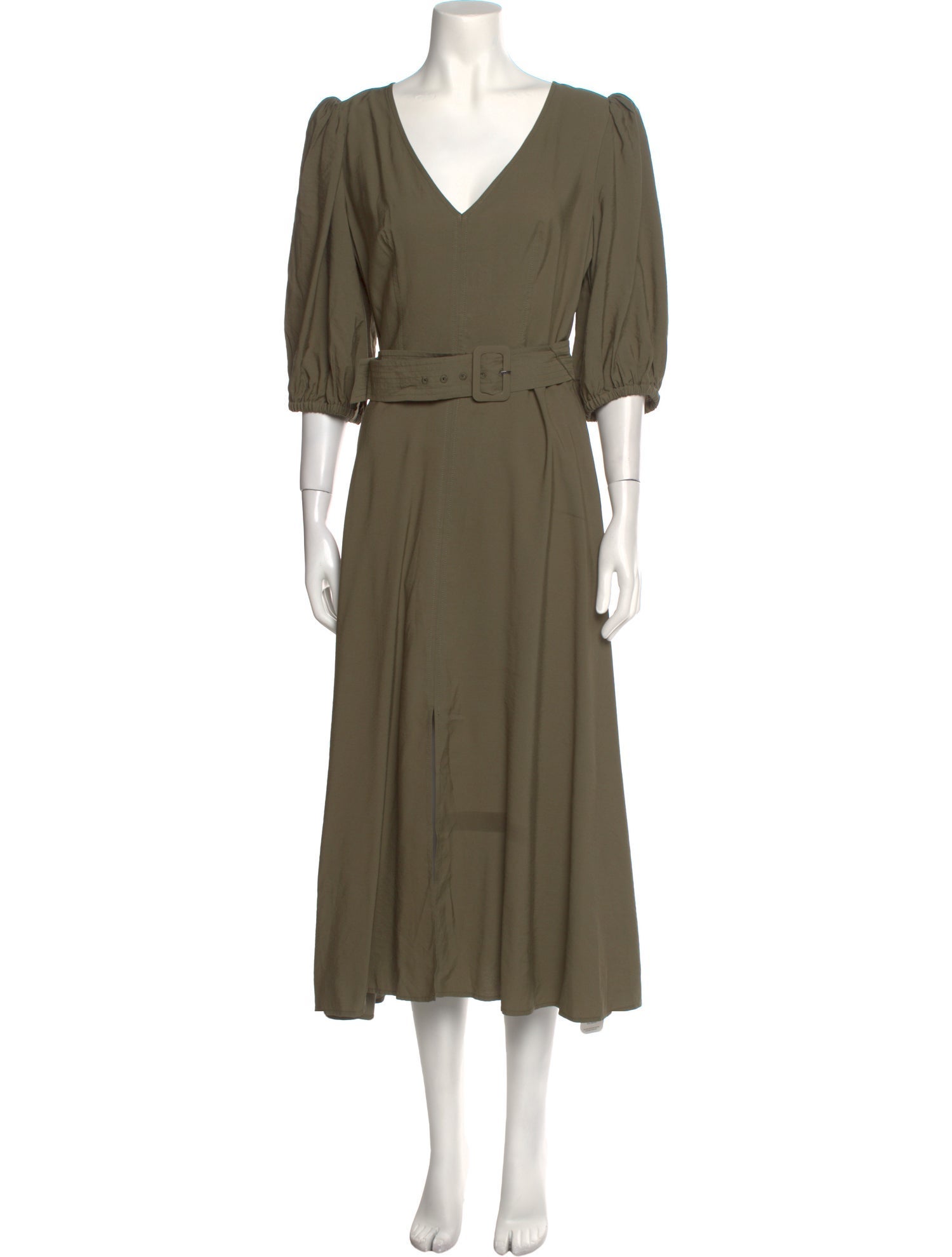 Intermix V-Neck Long Dress