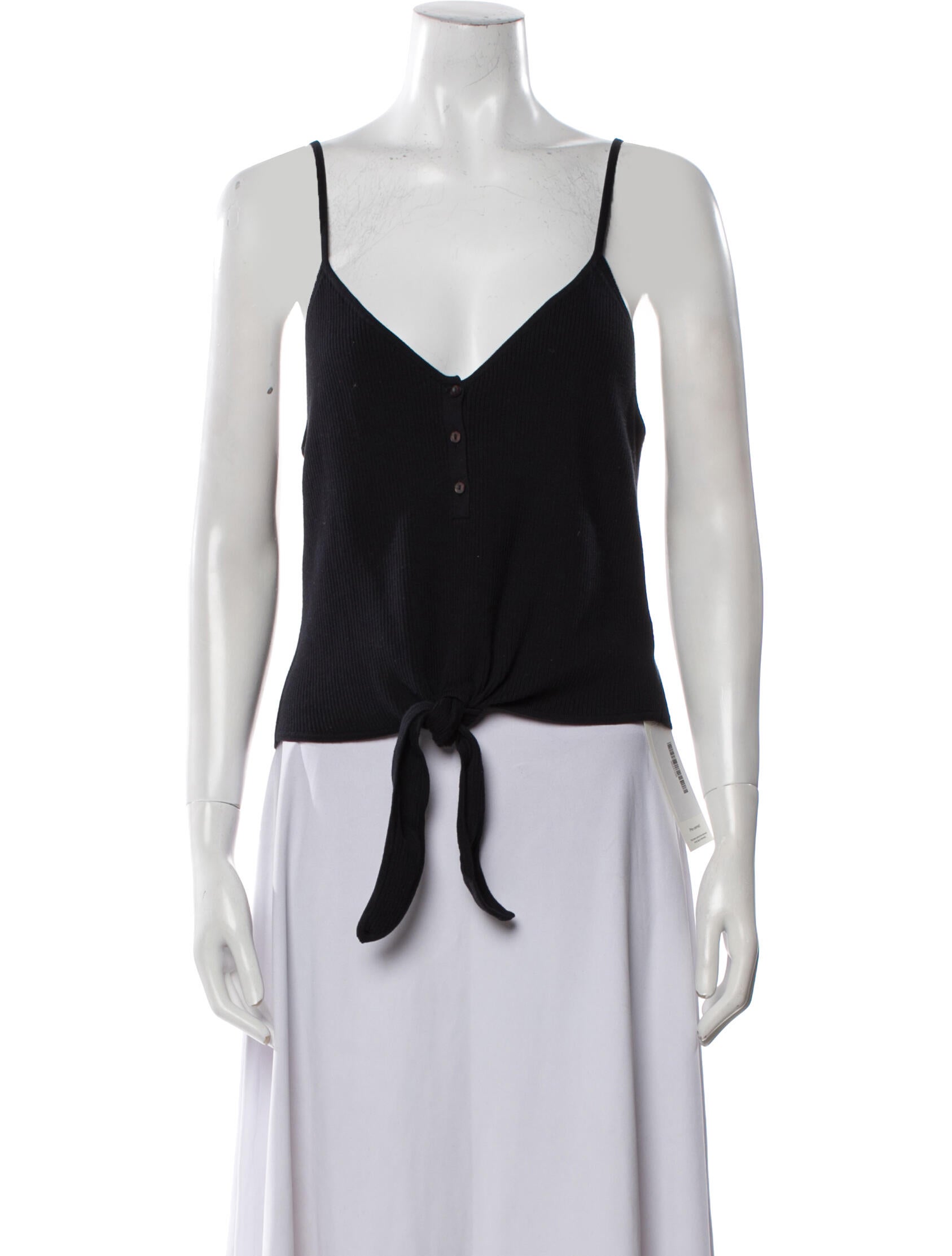 Intermix V-Neck Sleeveless Top