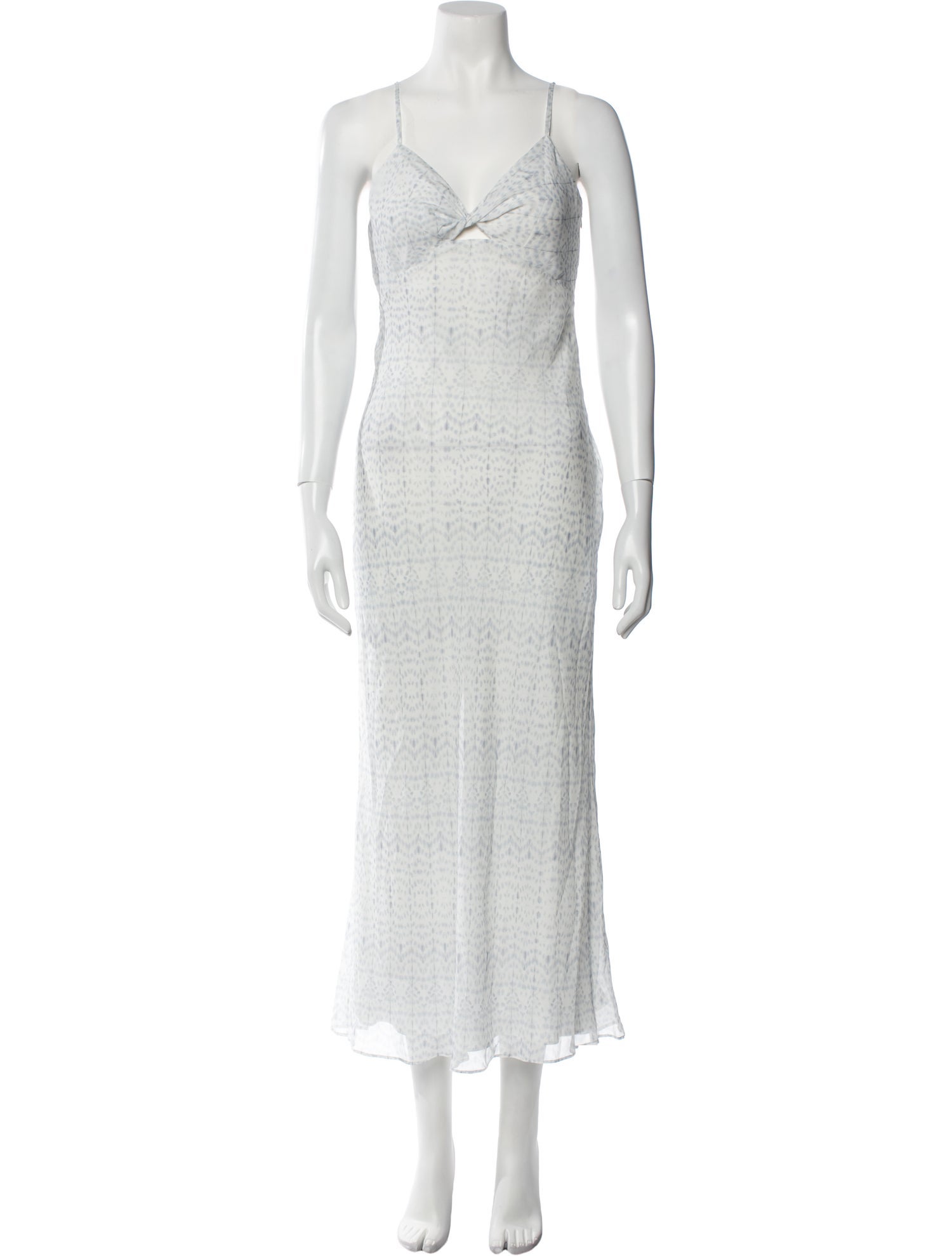 Intermix Silk Long Dress