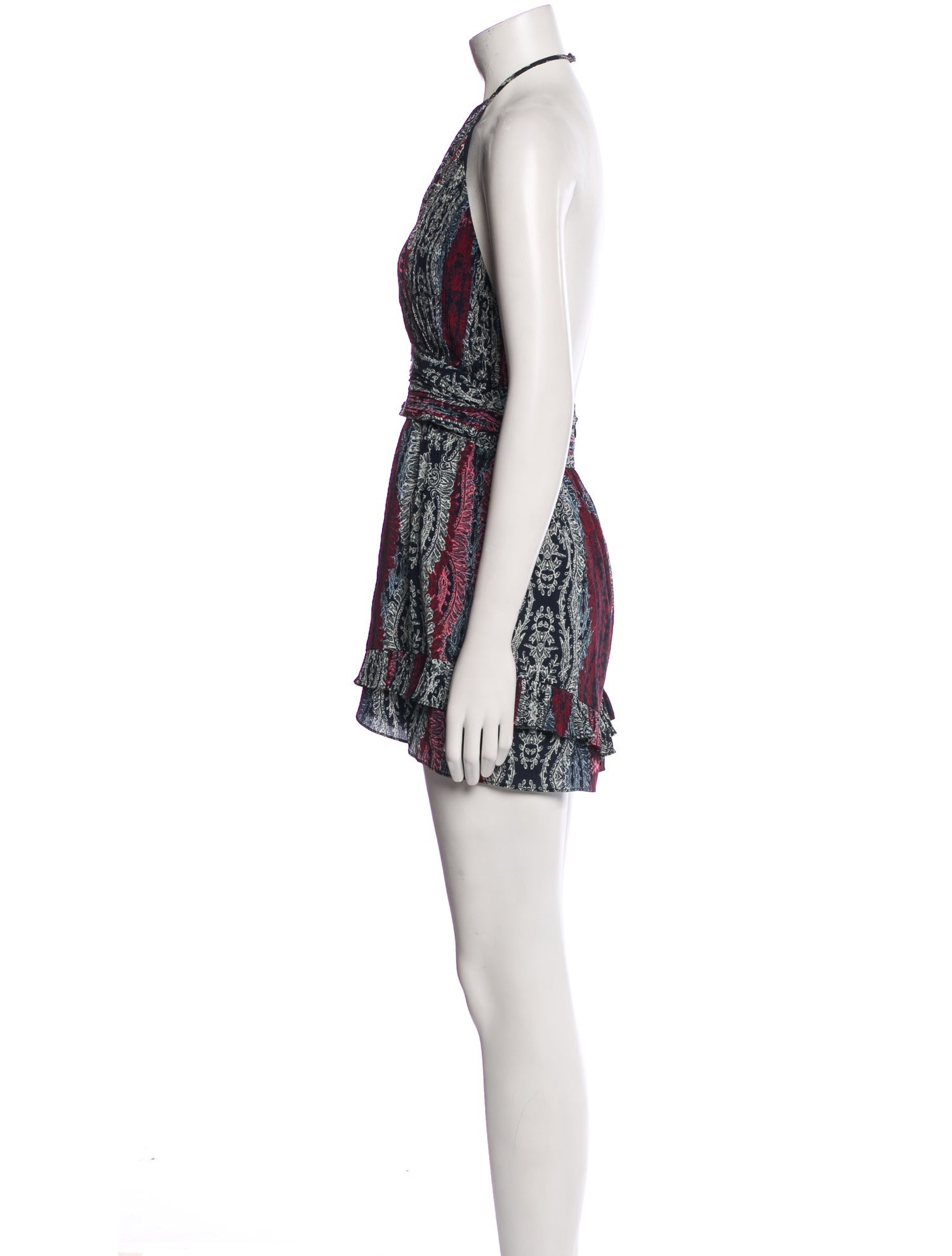 Intermix Silk Printed Romper